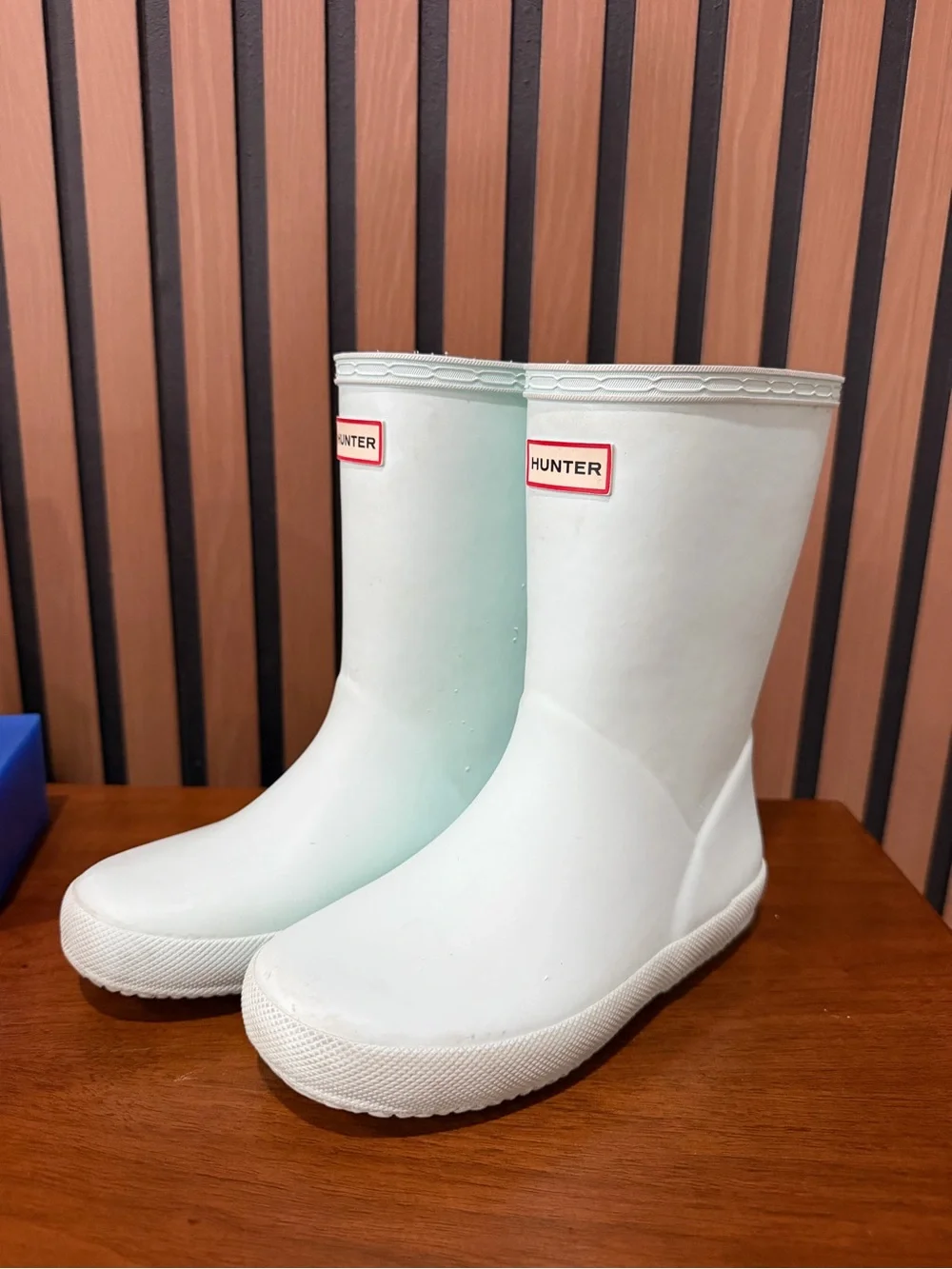HUNTER - ice blue - Kids first classic rain boots